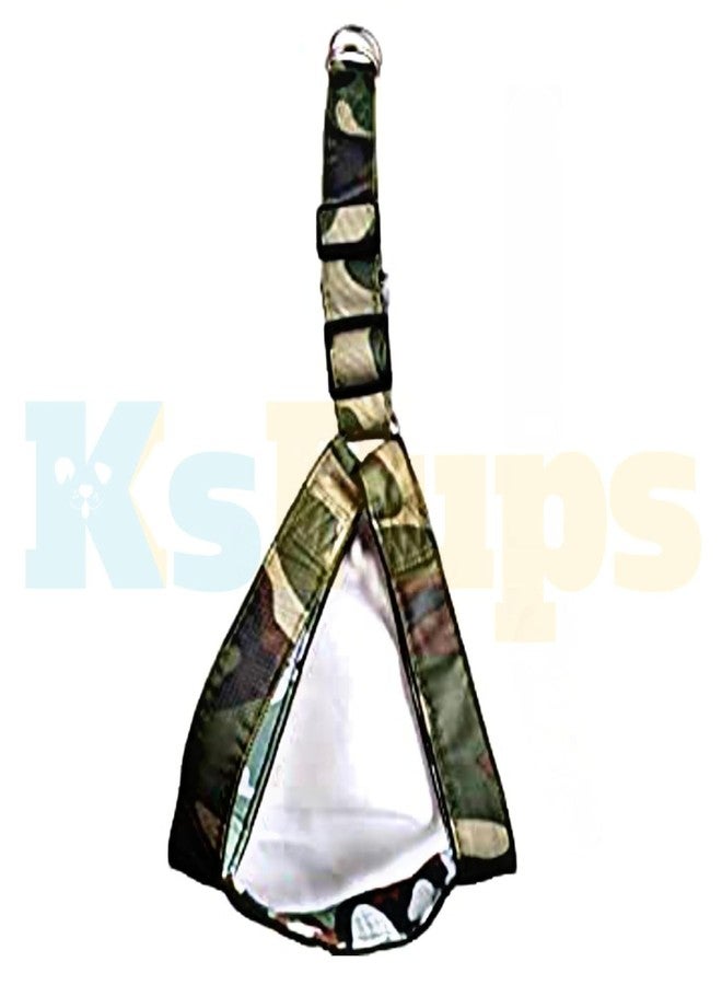 RoverPets Dog Army Print Adjustable Harness and Leash for Maxi and Large Breed Dog Body Harness Military Design Heavy Hook Maxi Large Breed - Size XXL 1.5 Inch - Image 5